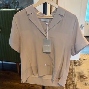 Everlane silk shirt